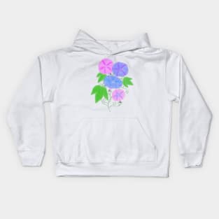 Morning glory Kids Hoodie